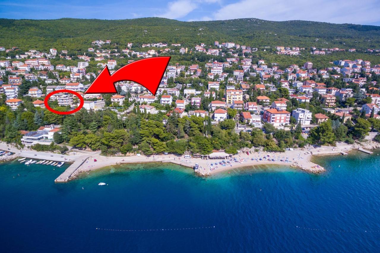 Apartament Domino Dramalj Zewnętrze zdjęcie